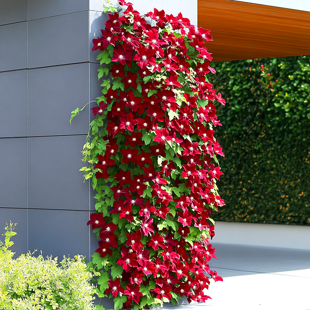 Clematita Red Star, Clematis